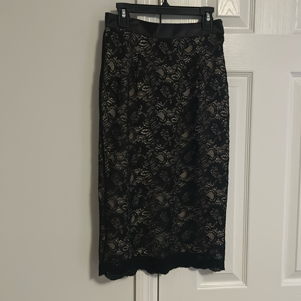 French connection midi skirt size 2